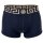 VERSACE Mens Boxer Shorts, 3-Pack - TOPEKA, Cotton, solid color Black/Dark blue/White S (Small)