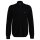 GANT mens pique cardigan - COTTON PIQUE ZIP CARDIGAN, zip, cotton Black L (Large)