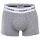LACOSTE mens boxer shorts, 3-pack - trunks, cotton stretch, logo waistband Black/White/Grey S (Small)