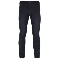 GÖTZBURG Herren Lange Unterhose - Eingriff, Long John "Jeans Ringel" Blau M