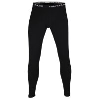 TOM TAILOR Mens Long Underpants - Long John "Buffer"  Black XXL (XX-Large)