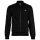 LACOSTE Herren Sweatjacke mit Stehkragen - Zipper, aufgerautes Fleece, Baumwoll-Mix Schwarz XL