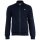 LACOSTE mens sweat jacket with stand-up collar - zip, brushed fleece, cotton blend Blue M (Medium)