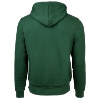 LACOSTE Herren Hoodie mit Kapuze - Sweatshirt, aufgerautes Fleece, Baumwoll-Mix Grün S