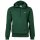 LACOSTE Herren Hoodie mit Kapuze - Sweatshirt, aufgerautes Fleece, Baumwoll-Mix Grün S