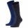 FALKE Mens Socks Pack of 2 - Cool 24/7, Business Stockings, Short Stockings, Uni Blue/dark blue 10-11 UK