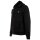 LACOSTE mens sweat jacket with hood - zip, brushed fleece, cotton blend Black M (Medium)