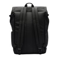 LACOSTE Unisex Backpack - Neocroc Backpack, 42.5x30x18.5 cm (HxWxD), plain Black