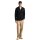 GANT Herren Strickjacke - CASUAL COTTON ZIP CARDIGAN, Stehkragen, Baumwolle Schwarz M