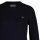 GANT Damen Strickpullover - CLASSIC COTTON C-NECK, Rundhals, Feinstrick, Baumwolle Blau (Evening Blue) S