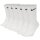 NIKE Unisex Tennissocken, 6er Pack - Cushioned - Training Crew Socks, einfarbig, Logo Weiß 38-42