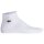 LACOSTE unisex sneaker socks, 3-pack - cotton blend, solid colour, logo White/Grey/Dark Blue 39-42