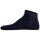 LACOSTE Unisex Sneakersocken, 3er Pack - Baumwollmischung, einfarbig, Logo Weiß/Grau/Dunkelblau 39-42