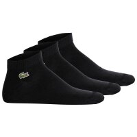 LACOSTE unisex sneaker socks, 3-pack - cotton blend,...