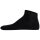 LACOSTE unisex sneaker socks, 3-pack - cotton blend, solid colour, logo Black 35-38