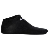 NIKE Unisex Sneakersocken, 6er Pack - Lightweight - No Show Sneaker, einfarbig, Logo Schwarz 42-46