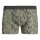JACK&JONES Herren Boxershorts, 5er Pack - JACCAMERON TRUNKS, Muster, Logobund Grün/Blau/Schwarz S