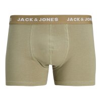JACK&JONES mens boxer shorts, pack of 7 - JACMASON FLOWER TRUNKS, floral, logo waistband Green/Blue/Black S (Small)