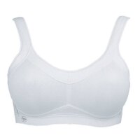 Anita Active Womens Sports Bra - Momentum, Cup Size F, Bustier, Breathable White 42F