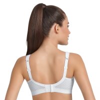 Anita Active Womens Sports Bra - Momentum, Cup Size F, Bustier, Breathable White 42F