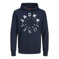 JACK & JONES Herren Jjverner Sweat Hood - Lässiger Kapuzenpullover Für Streetwear Style