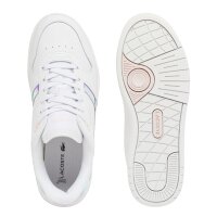 LACOSTE womens trainers - T-CLIP SET, retro, trainers, logo, genuine leather White EUR 36 (UK 3.5)