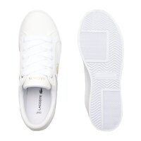 LACOSTE womens sneakers - ZIANE PLATFORM, trainers, platform sole, genuine leather White EUR 37 (UK 4)