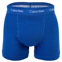 Calvin Klein Herren Boxershorts - Boxer Briefs, Cotton Stretch, 6er Pack Blau S