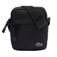 LACOSTE unisex shoulder bag - NEOCROC CROSSOVER BAG, 21x16,5x6,5cm (HxWxD) Black