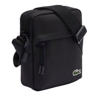 LACOSTE Unisex Umhängetasche - NEOCROC CROSSOVER BAG, 21x16,5x6,5cm (HxBxT) Schwarz