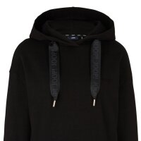 JOOP! Damen Hoodie - TASTA, Sweatshirt mit Kapuze, Loungewear, Logo, Baumwoll-Mix Schwarz XS