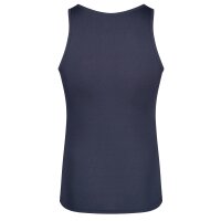 SKINY mens vests, 2-pack - Tank Top DP, sleeveless, fine rib, cotton Blue S (Small)