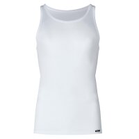 SKINY mens vests, 2-pack - Tank Top DP, sleeveless, fine rib, cotton White XL (X-Large)