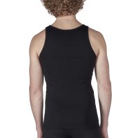 SKINY Herren Unterhemden, 2er Pack - Tank Top DP, ärmellos, Feinripp, Baumwolle Schwarz XL