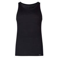 SKINY mens vests, 2-pack - Tank Top DP, sleeveless, fine rib, cotton Black XL (X-Large)