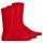 bugatti Herren Socken, 3er Pack - Socks Soft Cotton Uni Basic Rot 39-42