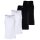 adidas mens tank top, 4-pack - Active Flex Cotton, vest, sleeveless, solid colour