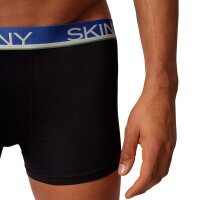 SKINY Mens Pants 3-Pack - Underwear, Underpants, Cotton, Logo Waistband, solid color Black XXL (XX-Large)