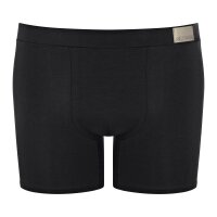 Sloggi mens hipster, pack of 2 - GO Natural Hipster C2P, boxer shorts, cotton stretch Black S (Small)