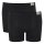 Sloggi mens hipster, pack of 2 - GO Natural Hipster C2P, boxer shorts, cotton stretch Black S (Small)