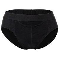 HOM Mens Briefs, 2-pack - Mini Briefs HO1 Gabriele #2, cotton blend Black S (Small)