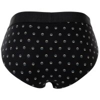 HOM Mens Briefs, 2-pack - Mini Briefs HO1 Gabriele #2, cotton blend Black S (Small)