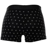 HOM Herren Boxershorts, 2er Pack - Boxer Briefs HO1 2P Gabriele #2, Baumwollmischung Schwarz S