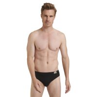 Sloggi Herren Slips, 2er Pack - GO Natural Brief C2P, Unterhose, Cotton Stretch Schwarz S