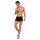 HOM Mens boxer shorts, 3-pack - Boxer Briefs HO1 3P Tiago #2, cotton blend Black S (Small)