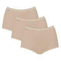 Sloggi Ladies Slip Maxi, Pack of 3 - Basic+, monochrome Powder 12