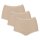 Sloggi Ladies Slip Maxi, Pack of 3 - Basic+, monochrome Powder 12