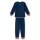 Sanetta Mädchen Schlafanzug, 2-tlg. Set - lang, Pyjama,Terry, Motiv Blau 128