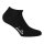 Diadora Unisex Sneaker Socks, 12 Pack - Sports Socks, Mercerized Cotton, Logo, Solid Color Black/white 35-38