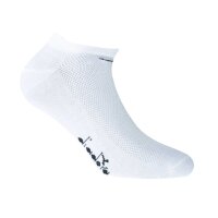 Diadora Unisex Sneaker Socks, 12 Pack - Socks, Mercerized Cotton, Logo, solid color White 35-38